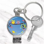 Animal Bird Cartoon Nail Clippers Key Chain