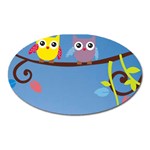 Animal Bird Cartoon Magnet (Oval)