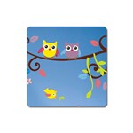 Animal Bird Cartoon Magnet (Square)