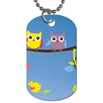 Animal Bird Cartoon Dog Tag (One Side)