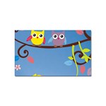 Animal Bird Cartoon Sticker Rectangular (10 pack)