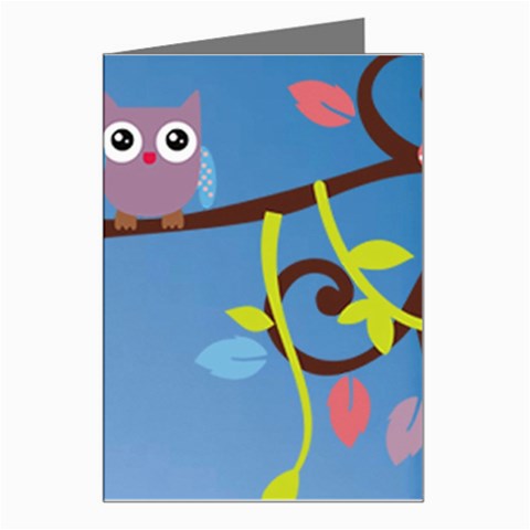 Animal Bird Cartoon Greeting Card from ArtsNow.com Left