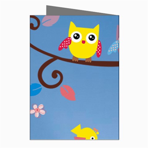 Animal Bird Cartoon Greeting Cards (Pkg of 8) from ArtsNow.com Right