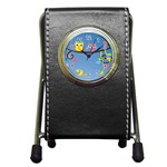 Animal Bird Cartoon Pen Holder Desk Clock