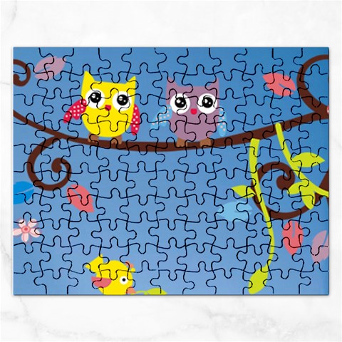 Animal Bird Cartoon Jigsaw Puzzle (Rectangular) from ArtsNow.com Front