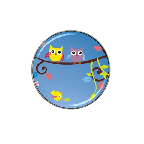 Animal Bird Cartoon Hat Clip Ball Marker (4 pack) from ArtsNow.com Front