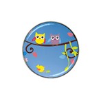 Animal Bird Cartoon Hat Clip Ball Marker (4 pack)