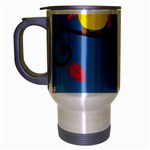 Animal Bird Cartoon Travel Mug (Silver Gray)