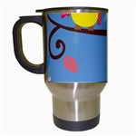 Animal Bird Cartoon Travel Mug (White)