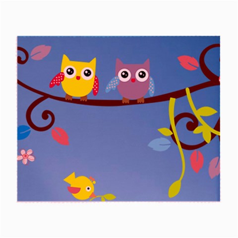 Animal Bird Cartoon Small Glasses Cloth from ArtsNow.com Front