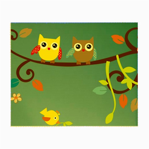 Animal Bird Cartoon Small Glasses Cloth from ArtsNow.com Front