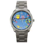 Animal Bird Cartoon Sport Metal Watch