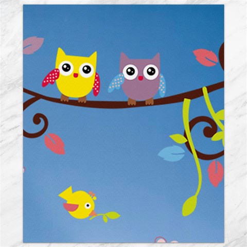 Animal Bird Cartoon Canvas 20  x 24  from ArtsNow.com 19.57 x23.15  Canvas - 1
