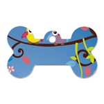 Animal Bird Cartoon Dog Tag Bone (One Side)