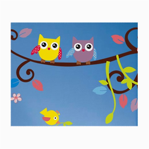 Animal Bird Cartoon Small Glasses Cloth (2 Sides) from ArtsNow.com Front