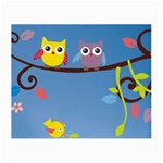 Animal Bird Cartoon Small Glasses Cloth (2 Sides)