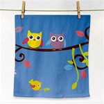 Animal Bird Cartoon Face Towel