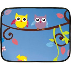 Animal Bird Cartoon Double Sided Fleece Blanket (Mini) from ArtsNow.com 35 x27  Blanket Front