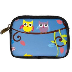 Animal Bird Cartoon Digital Camera Leather Case from ArtsNow.com Front