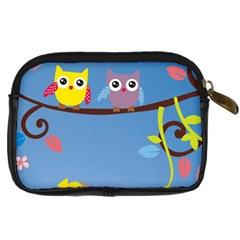 Animal Bird Cartoon Digital Camera Leather Case from ArtsNow.com Back