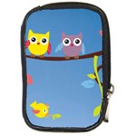 Animal Bird Cartoon Compact Camera Leather Case