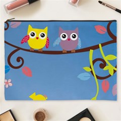 Animal Bird Cartoon Cosmetic Bag (XXXL) from ArtsNow.com Front