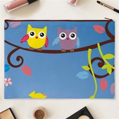 Animal Bird Cartoon Cosmetic Bag (XXXL) from ArtsNow.com Back