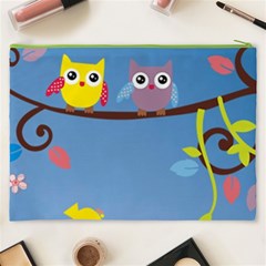 Animal Bird Cartoon Cosmetic Bag (XXXL) from ArtsNow.com Back