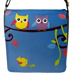 Animal Bird Cartoon Flap Closure Messenger Bag (S)