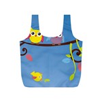 Animal Bird Cartoon Full Print Recycle Bag (S)