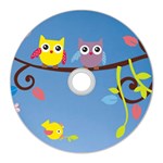 Animal Bird Cartoon CD Wall Clock