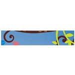 Animal Bird Cartoon Flano Scarf (Small)