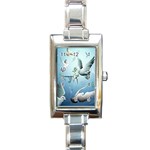 Animated Nature Wallpaper Animated Bird Rectangle Italian Charm Watch
