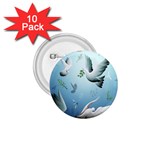 Animated Nature Wallpaper Animated Bird 1.75  Button (10 pack) 