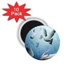 Animated Nature Wallpaper Animated Bird 1.75  Magnet (10 pack) 
