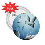 Animated Nature Wallpaper Animated Bird 2.25  Button (10 pack)