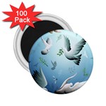 Animated Nature Wallpaper Animated Bird 2.25  Magnet (100 pack) 