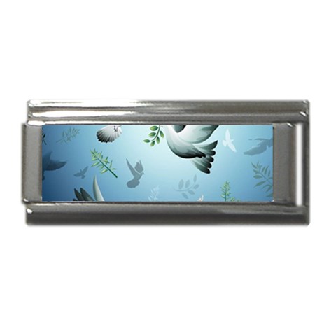 Animated Nature Wallpaper Animated Bird Superlink Italian Charm (9mm) from ArtsNow.com Front