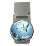 Animated Nature Wallpaper Animated Bird Money Clip (Round)