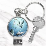 Animated Nature Wallpaper Animated Bird Nail Clippers Key Chain