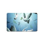 Animated Nature Wallpaper Animated Bird Magnet (Name Card)