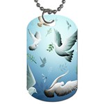 Animated Nature Wallpaper Animated Bird Dog Tag (One Side)