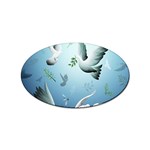 Animated Nature Wallpaper Animated Bird Sticker Oval (100 pack)