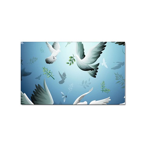 Animated Nature Wallpaper Animated Bird Sticker Rectangular (10 pack) from ArtsNow.com Front