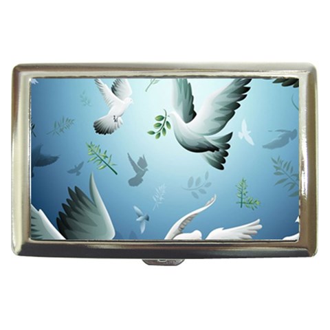 Animated Nature Wallpaper Animated Bird Cigarette Money Case from ArtsNow.com Front