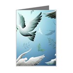Animated Nature Wallpaper Animated Bird Mini Greeting Card