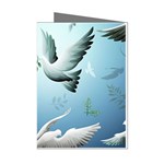 Animated Nature Wallpaper Animated Bird Mini Greeting Cards (Pkg of 8)