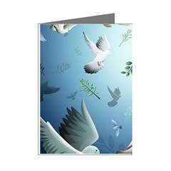 Animated Nature Wallpaper Animated Bird Mini Greeting Cards (Pkg of 8) from ArtsNow.com Right