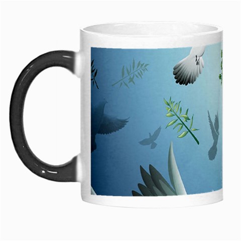 Animated Nature Wallpaper Animated Bird Morph Mug from ArtsNow.com Left