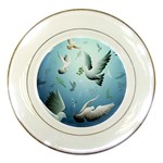 Animated Nature Wallpaper Animated Bird Porcelain Plate